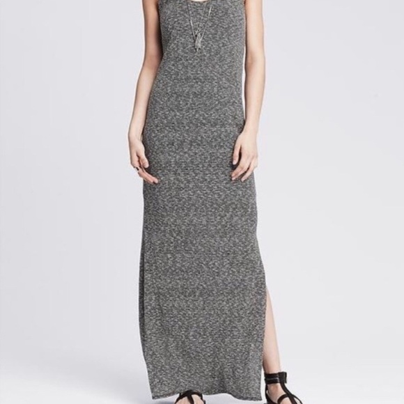 Banana Republic Textured Stripe Patio Dress excellent condition no flaws Sz XSP - Picture 1 of 10